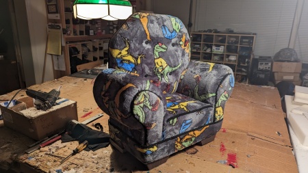 I built a chair for my grandson