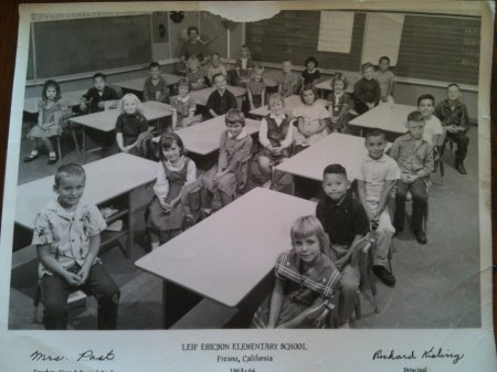 Mrs. Post's 1-2 Class 1963-64
