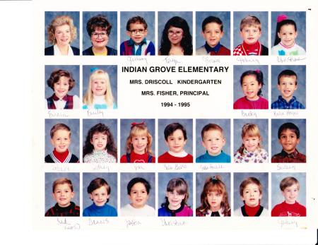 Kindergarten '94-'95