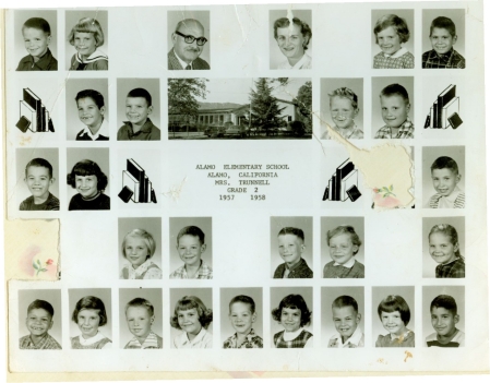 Mrs Kremsers Kindergarten Class on 1955