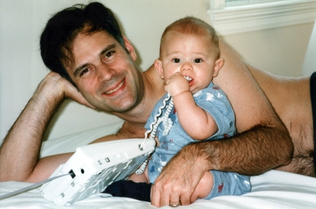 David and son Bret - 1998