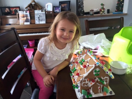 Maddie's 1st Gingerbread House