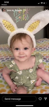 2023 Easter, Great Grand Daughter Ary❤️
