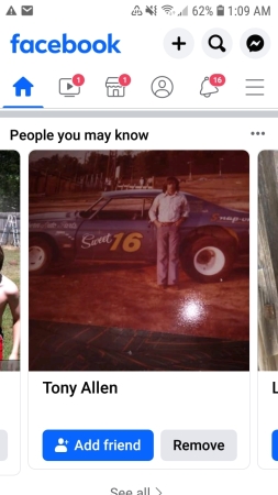 Tony Cash's Classmates profile album