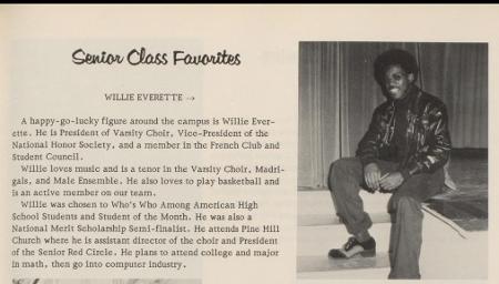 Willie Everett's Classmates profile album