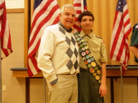 Son Sammy's Eagle Scout Ceremony