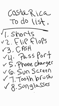 To do list