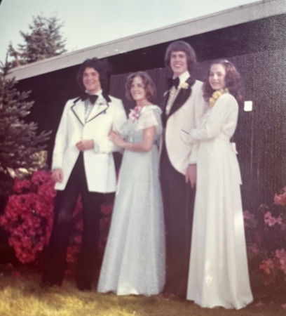 Newport High School prom 1974