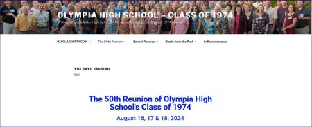 Olympia High School's Class of 1974 50th Reunion