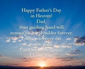 Miss you so much dad. 