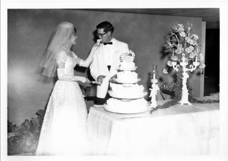 Wedding cake Catie and Jim