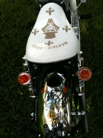 Bobber Rear and Seat view