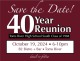 Toms River High School South Class of 1984 40th Reunion reunion event on Oct 19, 2024 image