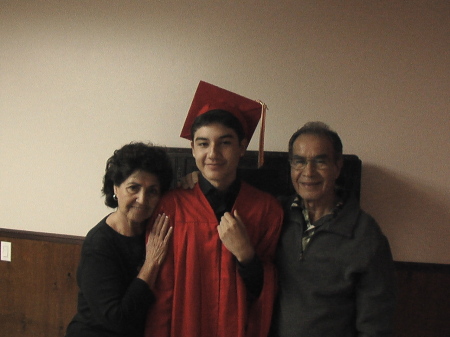 Gil& Mary Ramirez with Grandson Chris