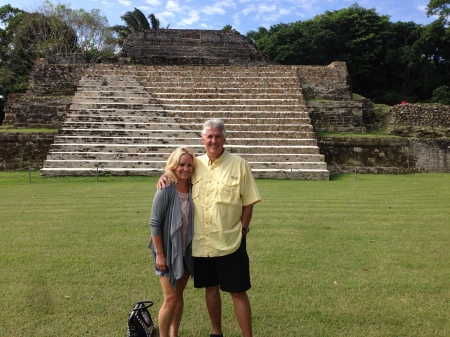 Belize with my wife Alice