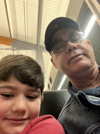 Our trip NYC 2023, grandson & myself 