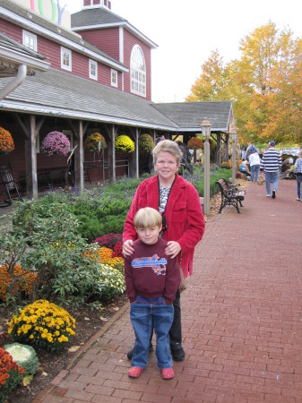 me and my grandson, Aiden