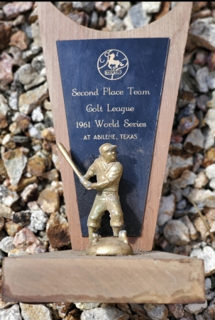 1961 Colt World Series Trophy