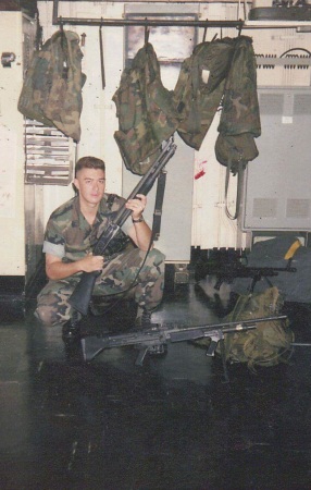 Marine Detachment, USS Forrestal 1991