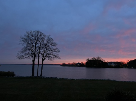 Sunrise St Michaels Maryland.at 5:30 AM 