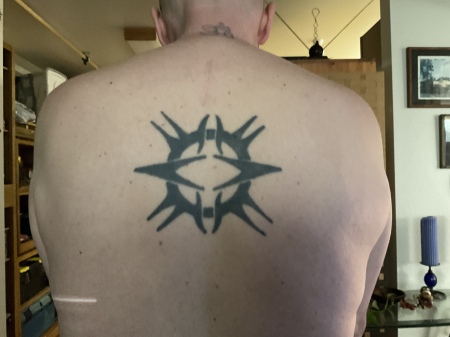 Tattoo on my back