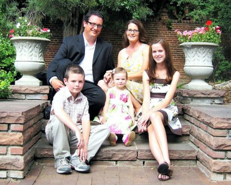 Oldest daughter, Jessica and her family