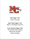 Mason City High School Reunion reunion event on Aug 13, 2020 image