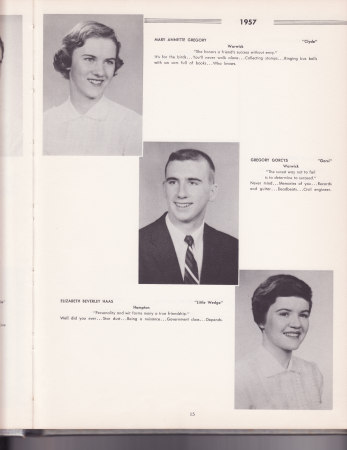 Bonnie Loughran's album, St Vincent Class of &#39;57