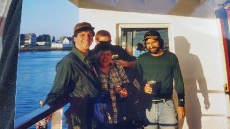 Isle of Shoals Cruise with Friends, Mid 1990's