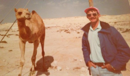In the Southern Desert, Bahrain, 1991