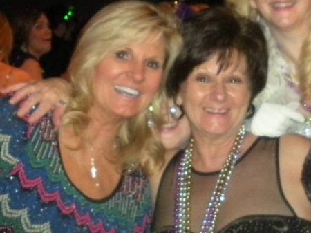 Me and Donna Jean at Mardi Gras.