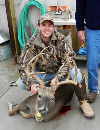 Carter and his South Texas Buck Dec 2011