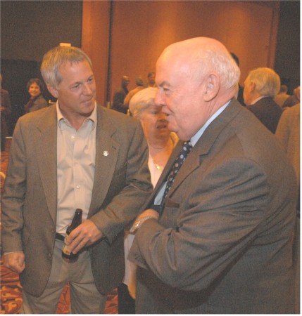 Former AFL-CIO President Sweeny and I.