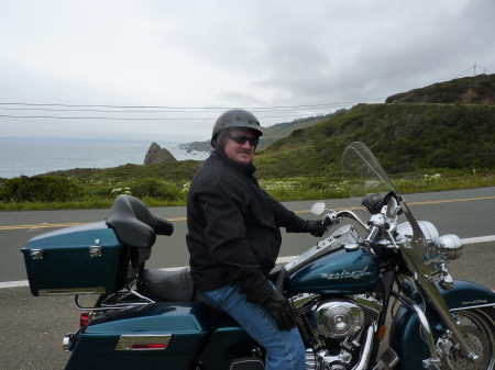 My favorite toy and I on hwy 1