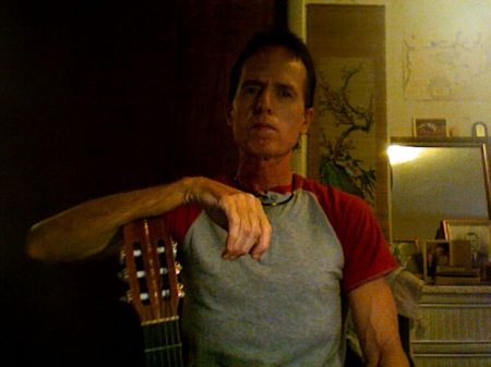 Steve with guitar 7/14/12