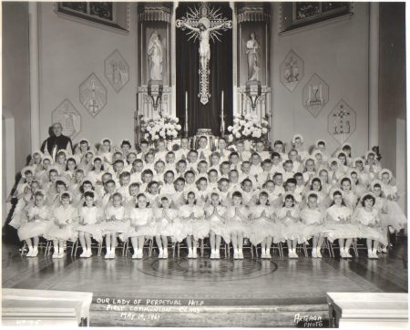 First Communion at OLPH 1961