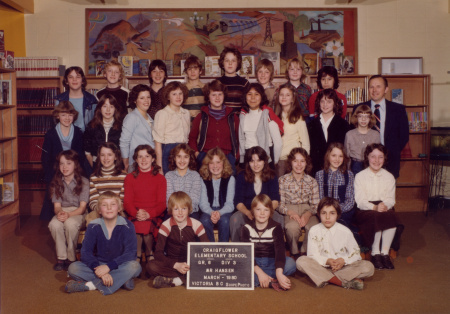 Mr Hansen Grade 6 1979-80