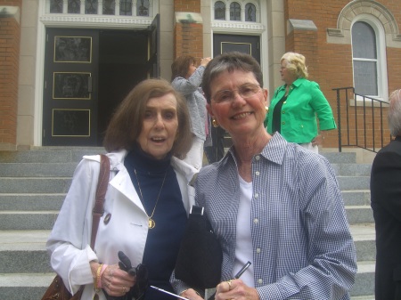 Judy Campbell, '58 & Joan Quigley, '58