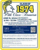 Can't believe it's our 50th Class Reunion!