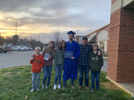 Our oldest son’s college graduation 