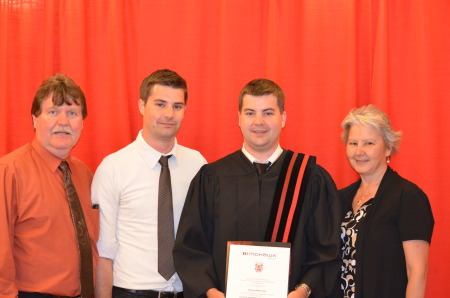 Josh's graduation, 2014