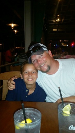 My son Ben and grandson Justin