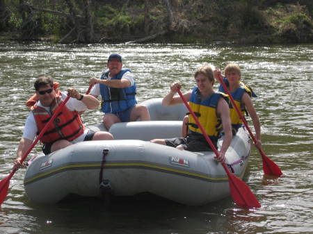 Rafting on the Mighty Kern River