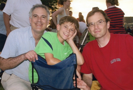 David & Bret Chalpin with Matthew Partan