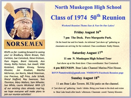 North Muskegon High School 50th Reunion