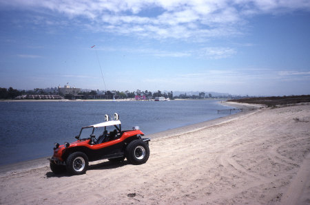 Manx Dune Buggy at Mission Bay