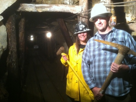 Goldmining in Georgetown, Colorado