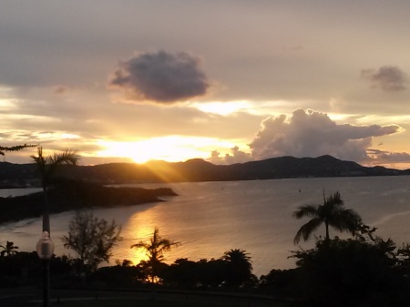 Sunset in St Croix, USVI