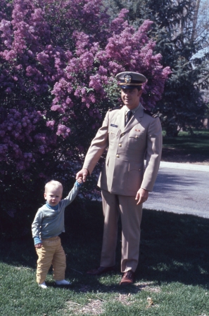 THE ROOKIE LT(jg) USN AGE 22 WITH ELDEST SON