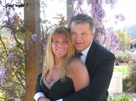 Janet and Clark at Coles wedding in Santa Cruz